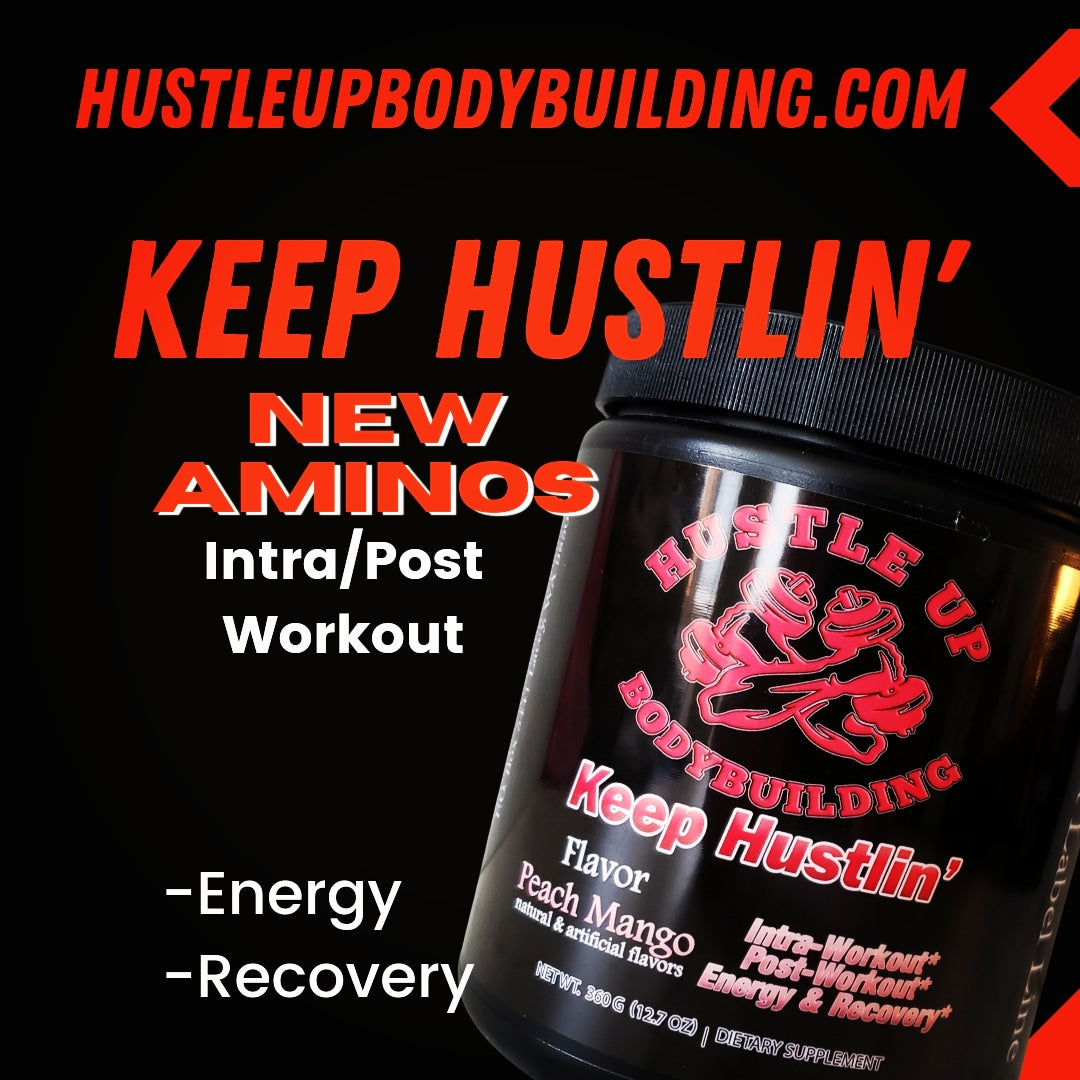 Keep Hustlin' Aminos Peach Mango (Black Label Line)
